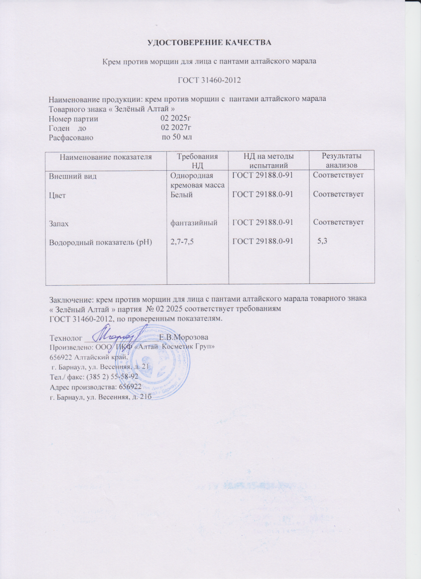 Паспорт №022025